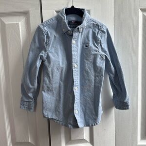 Boys size 4 vineyard vines button down Oxford shirt